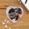Gift Love You to Bits Personalized Paper Heart Shaped Puzzle