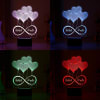 Buy Love You To Infinity Personalized LED Lamp
