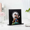 Buy Love You To The Moon And Back - Personalized Caricature With Photo Frame