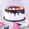 Gift Love You Valentine Fresh Cream Cake (Half kg)