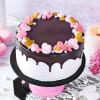 Love You Valentine Fresh Cream Cake (Half kg) Online