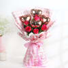 Lovely Hearts and Roses Bouquet Online