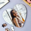 Gift Loving Personalized Wooden Jigsaw Heart Puzzle