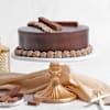 Gift Lucious Kitkat Chocolate Cake