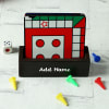Buy Ludo Game Board Coasters with Accessories & Personalized Holder