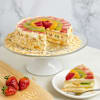 Luscious Fresh Fruit Cake (Half Kg) Online