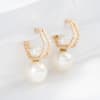 Lustrous Pearl Dangle Earrings Online