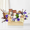 Buy Luxe Blooms And Gourmet Charm Arrangement