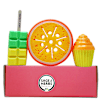 Luxe Dessert Soaps with Fruity Loofah - Set Of 3 Online