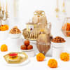Luxe Metal Basket Bhai Dooj Hamper Online
