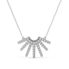 Buy Luxe Ray Silver Pendant Necklace