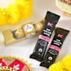 Gift Luxurious Chocolates And Candle Bhai Dooj Hamper