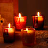 Buy Luxurious Scented Shot Glass Candles - Set Of 4