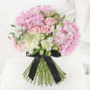 Luxury Hydrangea and Disbuds Hand Tied Online