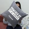 Gift Maa Ka Aashirwad Personalized Velvet Cushion