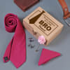 Magenta Accessory Set In Personalized Box Online