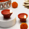 Shop Magical Diyas And Dry-Fruits Diwali Combo