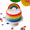 Buy Magnificent and Vibrant Rainbow Cake (1.5 Kg)