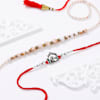 Buy Mahadev Shivling And Pearl Bead Rakhi Duo