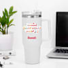 Gift Main Character Personalized White Tumbler