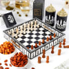 Majestic Chess And Tea Time Munchies Hamper Online