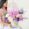 Majestic Mauve And Purple Rose Arrangement Online