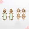 Majestic Radiance Earrings Combo Online
