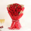 Gift Majestic Red Rose Bouquet