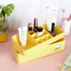 Makeup Box - 2 Layered - Yellow - Single Piece Online