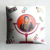 Gift Makeup Themed Personalized Cushion