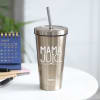 Mama Juice Personalized Golden Tumbler Online