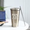 Gift Mama Juice Personalized Golden Tumbler