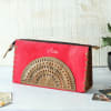 Buy Mandala Design Personalized Leather Pouch