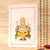 Gift Mangalmurti Gold Idol Silk Painting