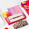 Marble Effect Rakhi With Almond Praline Online
