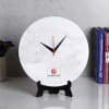 Buy Marble Finish Wall Clock - Personalized