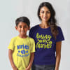 Marble Mania Mom And Kid T-shirt Set Online