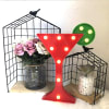 Gift Marquee Light - Cocktail Glass - Single Piece