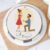 Buy Marry Me Proposal Cake
