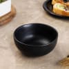 Shop Matte Black Ceramic Serving Platter And Bowl Set