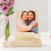 Gift Mauve Memories Personalized Photo Stand For Mom