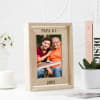 Gift Me And Papa - Personalized Rotating Frame