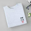 Buy Me Plus You Is Love - Personalized Women's T-shirt - Grey