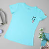 Me Plus You Is Love - Personalized Women's T-shirt - Mint Online