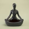 Buy Meditative Woman Resin Planter - Without Plant