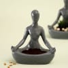 Meditative Woman Resin Planter - Without Plant Online