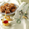 Meena Bhaiya Bhabhi Rakhi With Doda Barfi Online