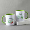 Shop Meena Bhaiya Bhabhi Rakhi With Personalized Green Mugs