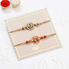 Buy Meenakari Khanda And Ek Onkar Rakhis - Set Of 2