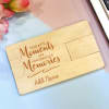 Buy Memories Personalized USB Card Pen Drive- 64GB